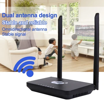 300Mbps Home Office Stable Signal Sim Card Slot Portable Living Room Wifi Router Dual Antenna Networking 4G LTE Plug And Play 
300Mbps Home Office Stable Signal Sim Card Slot Portable Living Room Wifi Router Dual Antenna Networking 4G LTE Plug And Play