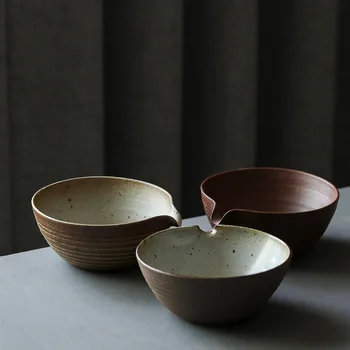 520ml Divide tea bow Chinese Retro Handmade Random Texture Color Glaze High Temperature Firing Ceramic Teacup Porcelain Tea Cups
520ml Divide tea bow Chinese Retro Handmade Random Texture Color Glaze High Temperature Firing Ceramic Teacup Porcelain Tea Cups