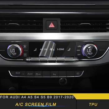 Car Front A/C Monitor Screen Protector TPU Anti-scratch Film Cover Trim Sticker Accessories for Audi A4 A5 S4 S5 B9 2017-2020
Car Front A/C Monitor Screen Protector TPU Anti-scratch Film Cover Trim Sticker Accessories for Audi A4 A5 S4 S5 B9 2017-2020