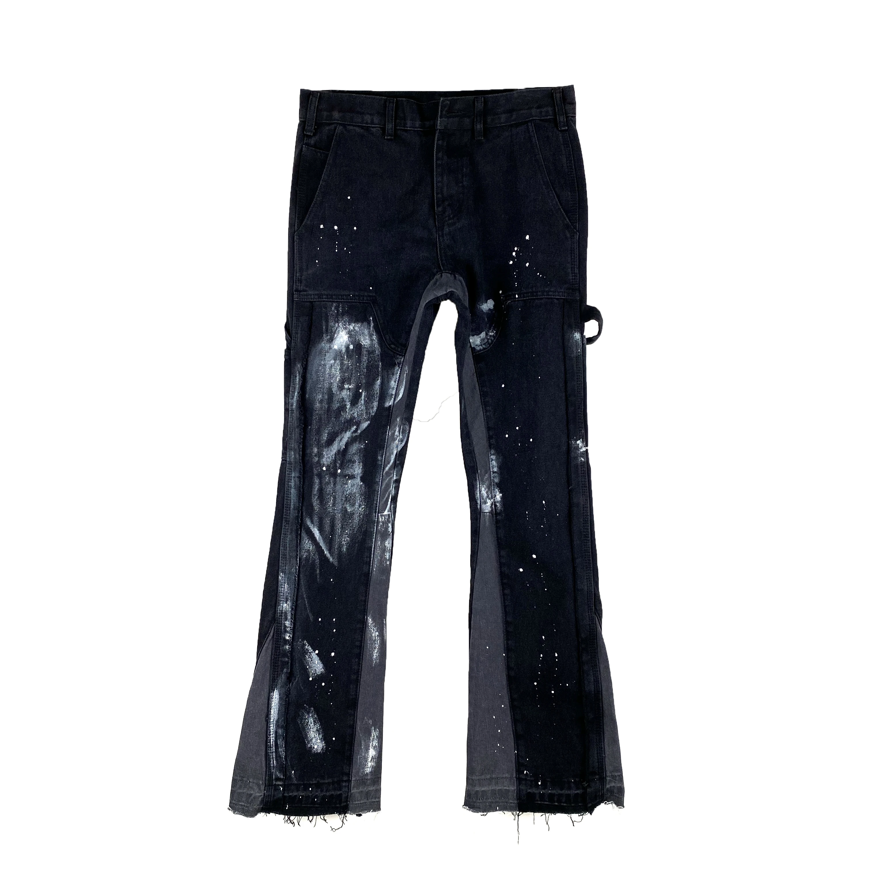 Women High street dark grunge graffiti printing pendant trousers gothic punk harajuku black denim jeans for couples men capris
Women High street dark grunge graffiti printing pendant trousers gothic punk harajuku black denim jeans for couples men capris