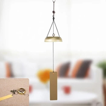 Praying Wind Chimes, Home Decoration, Retro Iron Bells, Metal Ornaments Brass Color
Praying Wind Chimes, Home Decoration, Retro Iron Bells, Metal Ornaments Brass Color