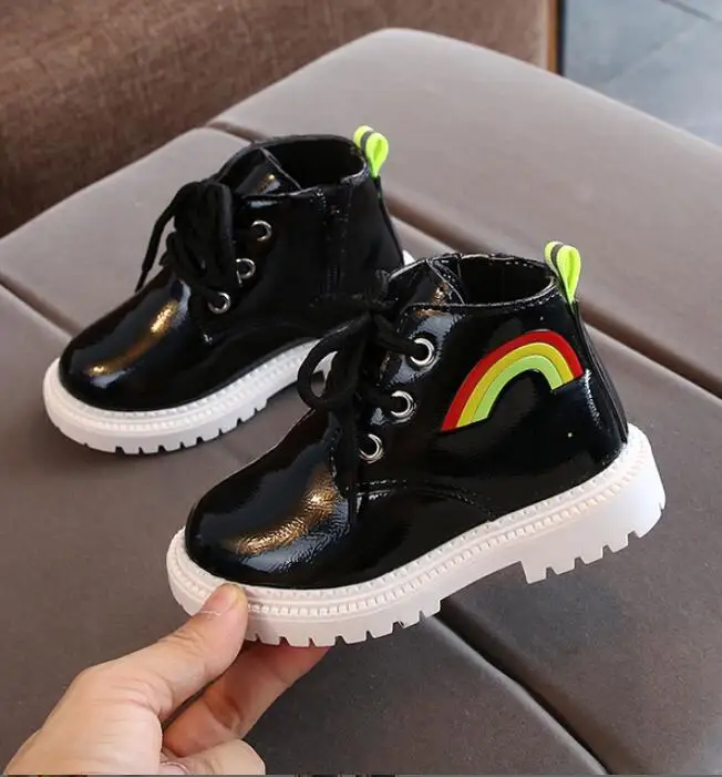 New Winter Children Shoes Leather Waterproof Martin Boots Kids Snow Boots Brand Girls Boys Rubber Boots Fashion Sneakers
New Winter Children Shoes Leather Waterproof Martin Boots Kids Snow Boots Brand Girls Boys Rubber Boots Fashion Sneakers