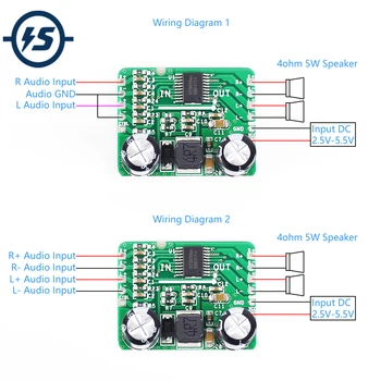 Differential Amplifier Board 5Wx2 Digital Class D Stereo Audio Power Amplifier HT8698 DC 3.3V 5V
Differential Amplifier Board 5Wx2 Digital Class D Stereo Audio Power Amplifier HT8698 DC 3.3V 5V