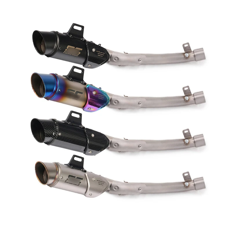 Exhaust Pipe for 2007-2011 Suzuki GSXR1000 Motorcycle Mid Slip On 51mm Muffler with Removable Db Killer Escape Delate Catalyst
Exhaust Pipe for 2007-2011 Suzuki GSXR1000 Motorcycle Mid Slip On 51mm Muffler with Removable Db Killer Escape Delate Catalyst
