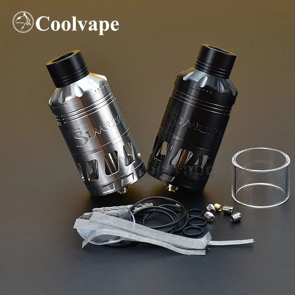 

Simurg SX RTA atomizer rta MTL/DL style Airflow Rebuildable 6.5ml Topfilling 25mm 316ss rta Tank atomizer vs artemis rdta v1.5