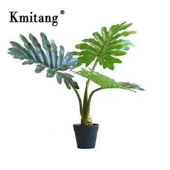 50cm 3 Fork Tropical Monstera Large Artificial Palm Tree Bonsai Fake Plants Potted PU Turtle Leaf Green Tree For Home Shop Decor
50cm 3 Fork Tropical Monstera Large Artificial Palm Tree Bonsai Fake Plants Potted PU Turtle Leaf Green Tree For Home Shop Decor