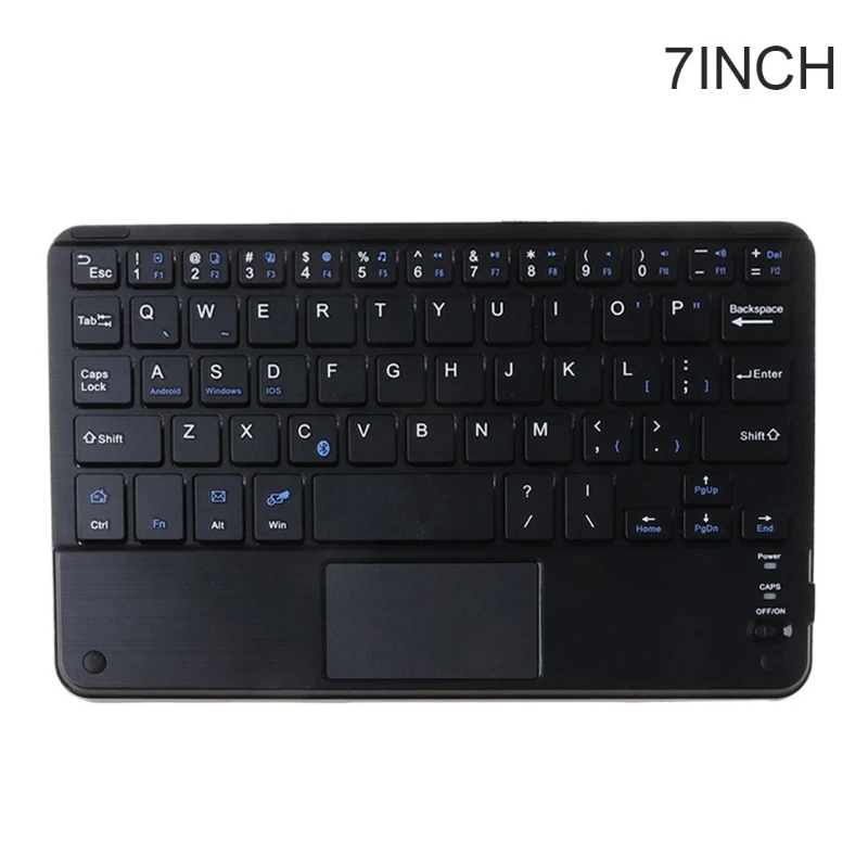 7/9/10 Inches Wireless Bluetooth Lightweight Keyboard with Touchpad Cellphone Tablet Keyboard Portable Travel Keypad
7/9/10 Inches Wireless Bluetooth Lightweight Keyboard with Touchpad Cellphone Tablet Keyboard Portable Travel Keypad