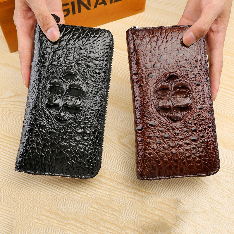Crocodile Man Wallet Long Fund Genuine Leather More Function Wallet Business Affairs Hand Take Package Hand Package Guard purse
Crocodile Man Wallet Long Fund Genuine Leather More Function Wallet Business Affairs Hand Take Package Hand Package Guard purse