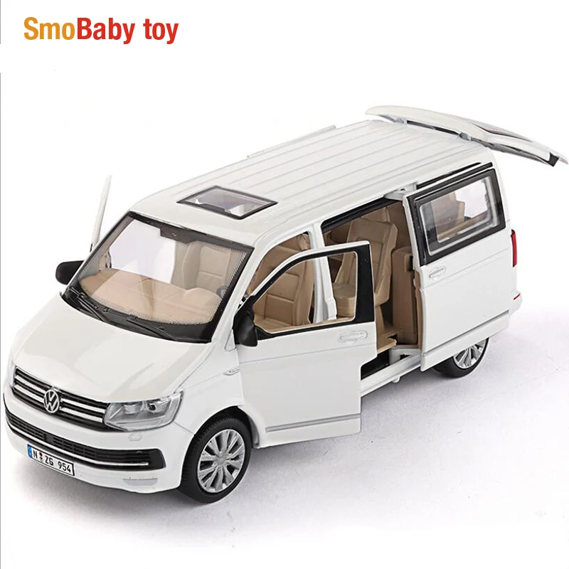 High Simulation Business Car Model 1/32 Volkswagen Multivan T6MPV alloy Vehicle Sound Light Pull Back Van Collection Toy Car
High Simulation Business Car Model 1/32 Volkswagen Multivan T6MPV alloy Vehicle Sound Light Pull Back Van Collection Toy Car