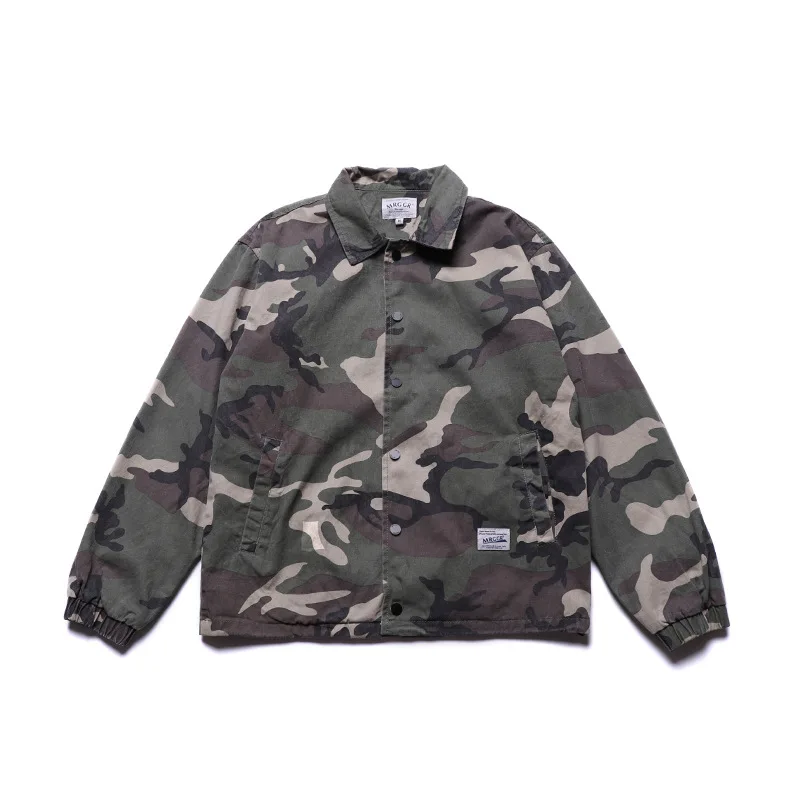 Wu Navigation Japanese-style Retro Retro Pure Cotton Military Camouflage Couples Fold-down Collar Jacket Spring And Autumn Loose
Wu Navigation Japanese-style Retro Retro Pure Cotton Military Camouflage Couples Fold-down Collar Jacket Spring And Autumn Loose