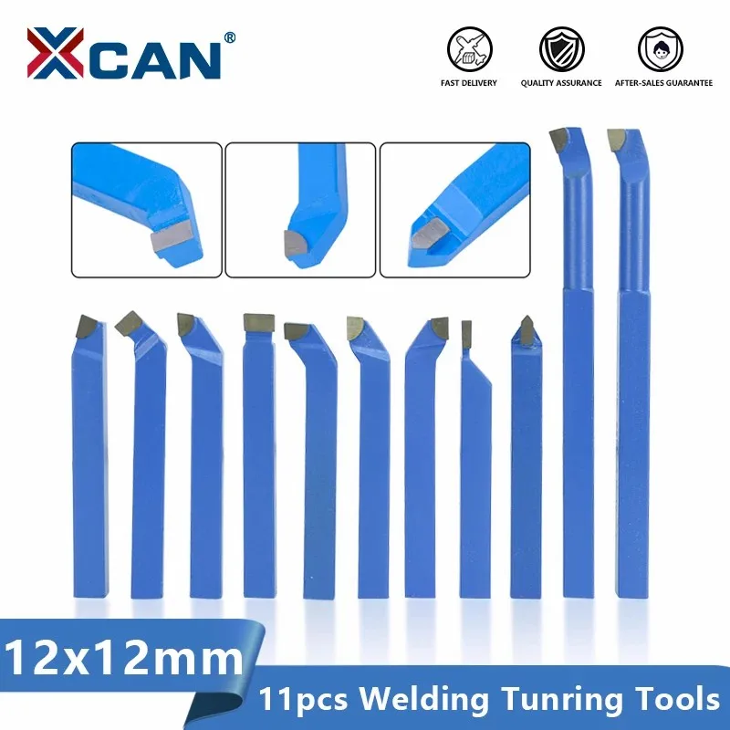 XCAN Carbide Tipped Lathe Cutting Tool Bit 11pcs 12mm Welding Turning Tools CNC Lathe Turning Metal Milling Cutter Boring Bit
XCAN Carbide Tipped Lathe Cutting Tool Bit 11pcs 12mm Welding Turning Tools CNC Lathe Turning Metal Milling Cutter Boring Bit