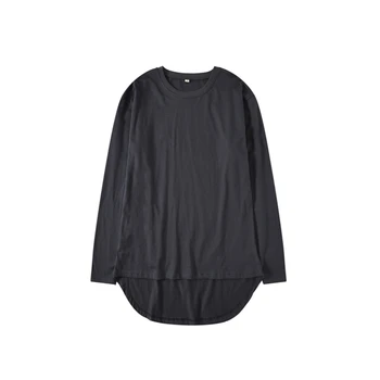 High Street Front Short Back Long Arc Hem Long Sleeve T Shirt Men T Shirt New York Cotton T-shirt For Men Casual Funny T Shirts
High Street Front Short Back Long Arc Hem Long Sleeve T Shirt Men T Shirt New York Cotton T-shirt For Men Casual Funny T Shirts