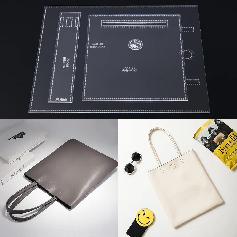 1Set DIY Acrylic Template Pattern For Handbag /Shoulder Bags Leather Craft Pattern DIY Stencil Sewing Pattern 31cm*35cm
1Set DIY Acrylic Template Pattern For Handbag /Shoulder Bags Leather Craft Pattern DIY Stencil Sewing Pattern 31cm*35cm