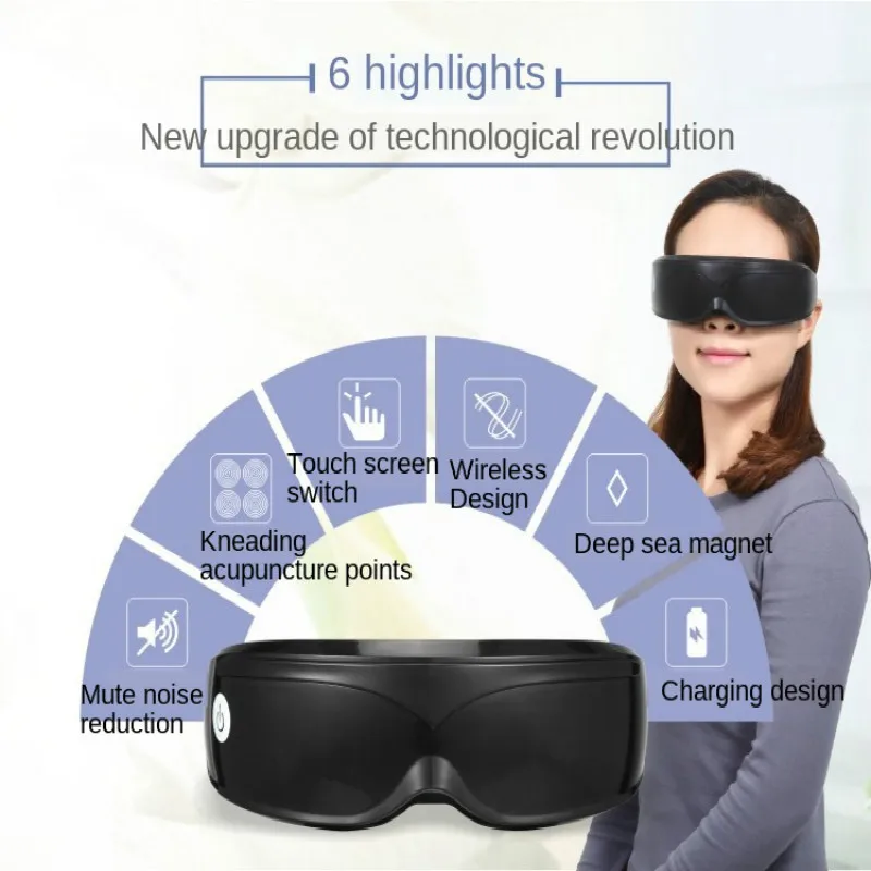 Electric Vibration Eye Massager Eyes Care Device Face Health Relaxation Beauty Device Multi Frequency One Button Start Massage
Electric Vibration Eye Massager Eyes Care Device Face Health Relaxation Beauty Device Multi Frequency One Button Start Massage