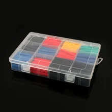 580pcs/750pcs Heat shrink tube kit Insulation Sleeving Polyolefin Shrinking Assorted kit heat wrap shrink box
580pcs/750pcs Heat shrink tube kit Insulation Sleeving Polyolefin Shrinking Assorted kit heat wrap shrink box