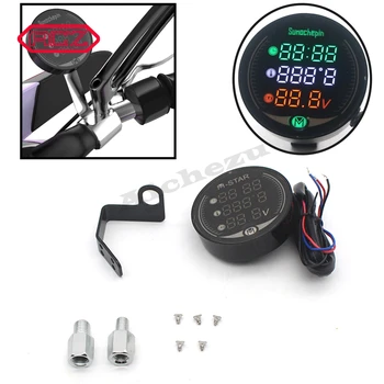 ACZ Motorcycle Parts 3-in-1 Motorcycle Digital LED Time Clock Temperature Voltage Thermometer Voltmeter Combo
ACZ Motorcycle Parts 3-in-1 Motorcycle Digital LED Time Clock Temperature Voltage Thermometer Voltmeter Combo