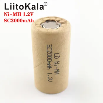 LiitoKala Ni-MH SC2000mAh 1.2V Rechargeable Battery NIMH Cell Discharge Rate 10C-15C for Electronic Drill Power
LiitoKala Ni-MH SC2000mAh 1.2V Rechargeable Battery NIMH Cell Discharge Rate 10C-15C for Electronic Drill Power