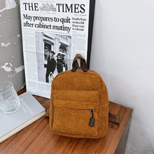 Corduroy Mini Backpack Women Designer Handbag 2021 New Girls Shopper Bags Fashion Casual Minimalist Style Solid Color Schoolbags
Corduroy Mini Backpack Women Designer Handbag 2021 New Girls Shopper Bags Fashion Casual Minimalist Style Solid Color Schoolbags