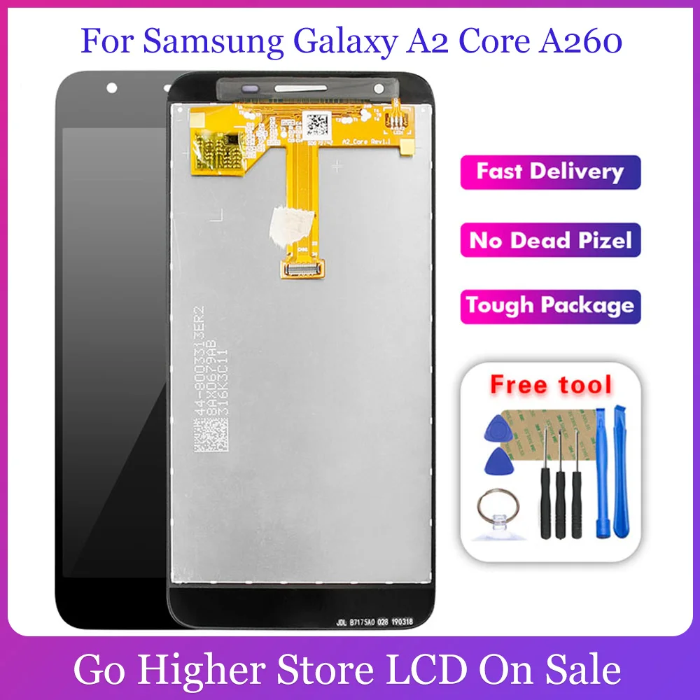 Для Samsung Galaxy A2 Core A260 SM-A260F/DS A260F ЖК-дисплей сенсорный экран дигитайзер для сборки