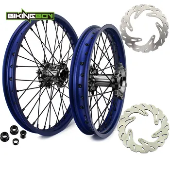 BIKINGBOY For Yamaha YZ250 YZ450F YZF 250 YZ-F 450 2009-2019 Front Rear 21" 18" / 19" Wheel Rim Hub Brake Discs Rotors Disks
BIKINGBOY For Yamaha YZ250 YZ450F YZF 250 YZ-F 450 2009-2019 Front Rear 21" 18" / 19" Wheel Rim Hub Brake Discs Rotors Disks