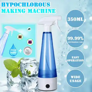 Disinfection Water Maker Electrolytic Generator Sodium Hypochlorite Disinfectant Liquid Making Machine Clean Air Sprayer
Disinfection Water Maker Electrolytic Generator Sodium Hypochlorite Disinfectant Liquid Making Machine Clean Air Sprayer