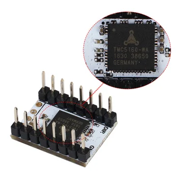 3D Printer Stepper Motor Driver TMC5160 V1.2 With Heat Sink Stepstick Stable Module Durable SPI Interface Board Parts Mini Mute
3D Printer Stepper Motor Driver TMC5160 V1.2 With Heat Sink Stepstick Stable Module Durable SPI Interface Board Parts Mini Mute