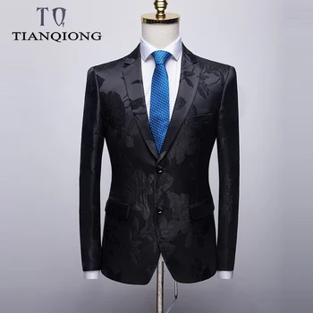 TIAN QIONG New Arrival Luxury Men Blazer Slim Fit Mens Black Burgundy Blazer High Quality 4XL Man Blazer Casual Suit Jacket
TIAN QIONG New Arrival Luxury Men Blazer Slim Fit Mens Black Burgundy Blazer High Quality 4XL Man Blazer Casual Suit Jacket