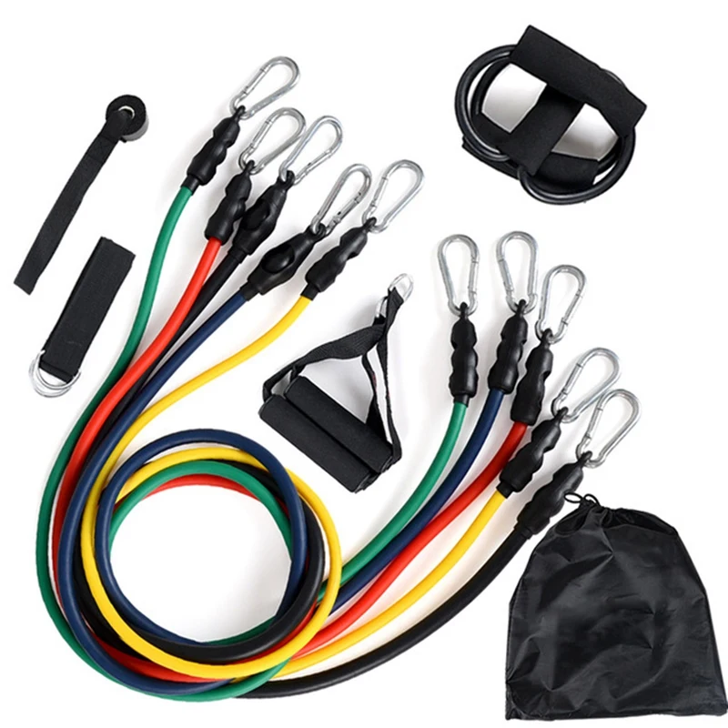 12Pcs/Set Pilates Latex Tubing Expanders Exercise Tubes Practical Strength Resistance Band Sets Fitness Equipment
12Pcs/Set Pilates Latex Tubing Expanders Exercise Tubes Practical Strength Resistance Band Sets Fitness Equipment