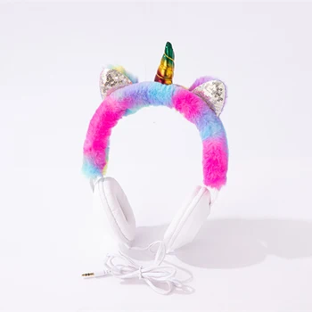 Cute Unicorn Wired Headphone With Microphone Music Stereo Earphone Computer Mobile Phone Gamer Headset Kids Gift Girls Daugther
Cute Unicorn Wired Headphone With Microphone Music Stereo Earphone Computer Mobile Phone Gamer Headset Kids Gift Girls Daugther