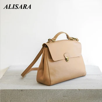Bag for woman Genuine Leather Messenger handbag elegant Business Casual bags White brown square bag Korean popular style 
Bag for woman Genuine Leather Messenger handbag elegant Business Casual bags White brown square bag Korean popular style