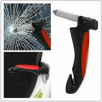 

Car Cane Car Handle with Lighted Door Armrest Car Cane Car Safety Hammer Safety Handrail Car Handle Escape Hammer