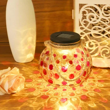 Moroccan LED Solar Powered Night Lamp Gem Jewel Ball Lantern Garden Outdoor Lighting Lawn Party Decoration Glass Jar Light
Moroccan LED Solar Powered Night Lamp Gem Jewel Ball Lantern Garden Outdoor Lighting Lawn Party Decoration Glass Jar Light