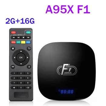 Smart A95X F1 Android 8.1 TV BOX Amlogic S905W Quad Core 4K 2GB 16GB 2.4GHz WiFi 1G 8G Set Top Box PK tx3 min no app included 
Smart A95X F1 Android 8.1 TV BOX Amlogic S905W Quad Core 4K 2GB 16GB 2.4GHz WiFi 1G 8G Set Top Box PK tx3 min no app included