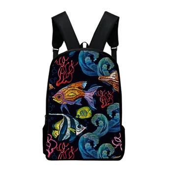 Creative 3D Fish Backpack Waterproof Oxford Children Book Bag Teen Backpack School Bags For Teenagers Girls Boys mochila
Creative 3D Fish Backpack Waterproof Oxford Children Book Bag Teen Backpack School Bags For Teenagers Girls Boys mochila