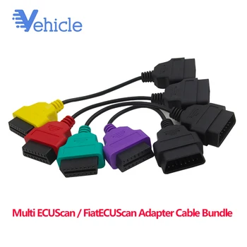OBD2 Connector Diagnostic Cable For Fiat 4PCS Multi ECUScan / FiatECUScan Adapter Cable Bundle connecte cable Free Shipping
OBD2 Connector Diagnostic Cable For Fiat 4PCS Multi ECUScan / FiatECUScan Adapter Cable Bundle connecte cable Free Shipping