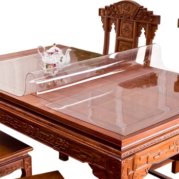 PVC Soft Glass Tablecloth Waterproof Oilproof Transparent Plastic Table Cloth Rectangular Dining Table Cover Protector Roll 1 mm
PVC Soft Glass Tablecloth Waterproof Oilproof Transparent Plastic Table Cloth Rectangular Dining Table Cover Protector Roll 1 mm