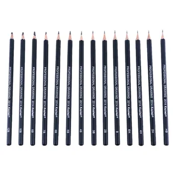 1 set/14 pcs Art Sketch Wooden Pencil Exam Pencil Stationery Student Supplies Student Pencil for sketch drawing
1 set/14 pcs Art Sketch Wooden Pencil Exam Pencil Stationery Student Supplies Student Pencil for sketch drawing
