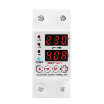 SVP-918 Adjustable Self-recovery Voltage LED Automatic Reset Protection Switch Recovery Delay Time Automatic Voltage Device
SVP-918 Adjustable Self-recovery Voltage LED Automatic Reset Protection Switch Recovery Delay Time Automatic Voltage Device