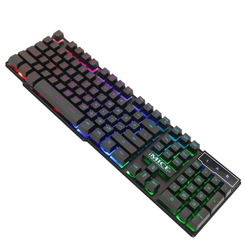 Gaming Keyboard Cool RGB Backlit Waterproof Game Keyboard 104 Keycaps USB Wired LED Luminescent Keyboards For PC Laptop Computer
Gaming Keyboard Cool RGB Backlit Waterproof Game Keyboard 104 Keycaps USB Wired LED Luminescent Keyboards For PC Laptop Computer