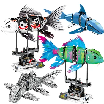 342Pcs Simulated Animal Fish Model Building Blocks Compatible Technic Ideas City Bricks Educational Toys for Children
342Pcs Simulated Animal Fish Model Building Blocks Compatible Technic Ideas City Bricks Educational Toys for Children