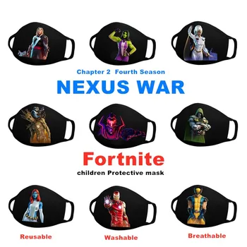 Fortnites Kids Children Face Mask Chapter 2 Fourth Season Nexus War Fortnites Figures Printing Anti Dust Washable Reusable Mask
Fortnites Kids Children Face Mask Chapter 2 Fourth Season Nexus War Fortnites Figures Printing Anti Dust Washable Reusable Mask