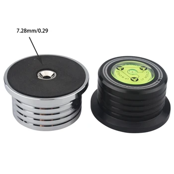 50Hz LP Vinyl Record Player Disc Turntable Stabilizer with Level Aluminum Alloy Weight Clamp Universal
50Hz LP Vinyl Record Player Disc Turntable Stabilizer with Level Aluminum Alloy Weight Clamp Universal