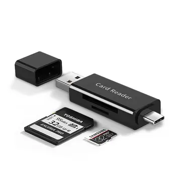 Type-C + Usb 2-In-1 Card Reader Usb 3.0 High Speed Interface Plug And Play Card Read At The Same Time 1 Pcs
Type-C + Usb 2-In-1 Card Reader Usb 3.0 High Speed Interface Plug And Play Card Read At The Same Time 1 Pcs