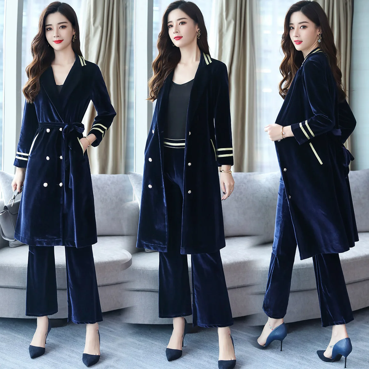 Cool Slimming Slim Fit Versatile Pocket Solid Color Set/Suit Skirt 2018 Autumn Trend Simple
Cool Slimming Slim Fit Versatile Pocket Solid Color Set/Suit Skirt 2018 Autumn Trend Simple