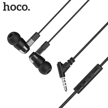 

HOCO M52 In Ear Earphone Earbud Control Wired Earphones Headset with Mic for iPhone 6 Samsung Huawei Xiaomi 3.5mm Wire Earphone