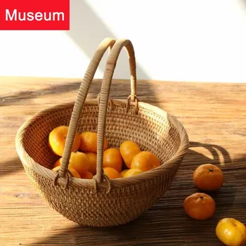 Mu Shan Rattan Plaited Articles Cabas Egg Basket Pick Basket Small Basket Tea Table Fruits Basket Fruit Basket Basket Picnic
Mu Shan Rattan Plaited Articles Cabas Egg Basket Pick Basket Small Basket Tea Table Fruits Basket Fruit Basket Basket Picnic