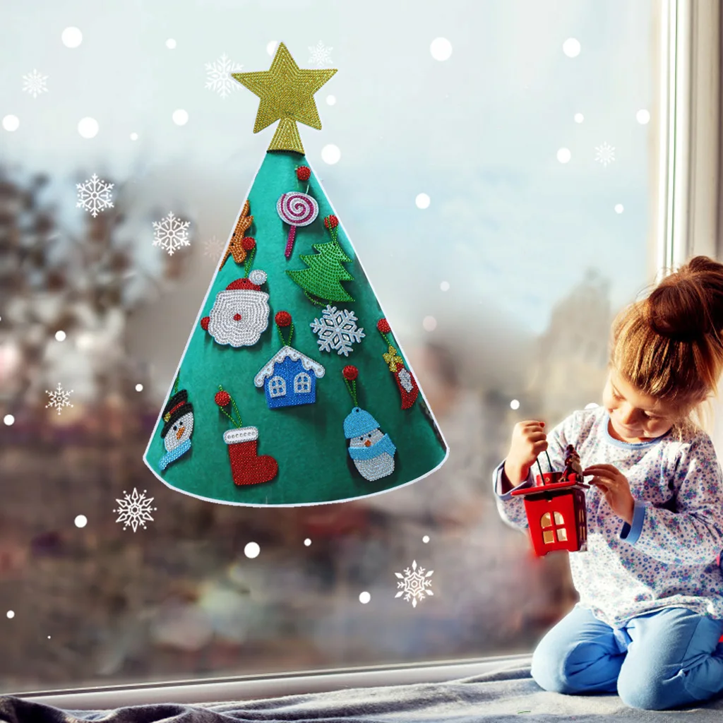 Christmas PVC Glass Window Sticker Partial Diamond Painting Embroidery Cross Stitch Wall Sticker Christmas Home Decor Xmas Gift
Christmas PVC Glass Window Sticker Partial Diamond Painting Embroidery Cross Stitch Wall Sticker Christmas Home Decor Xmas Gift
