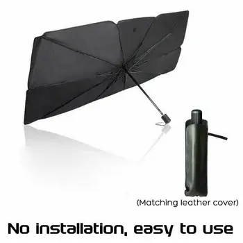 Universal Car Sun Shade Umbrella Summer Car Front Gear Sunshade Screen Heat Insulation Sunshield Applicable Protection Easy Use
Universal Car Sun Shade Umbrella Summer Car Front Gear Sunshade Screen Heat Insulation Sunshield Applicable Protection Easy Use