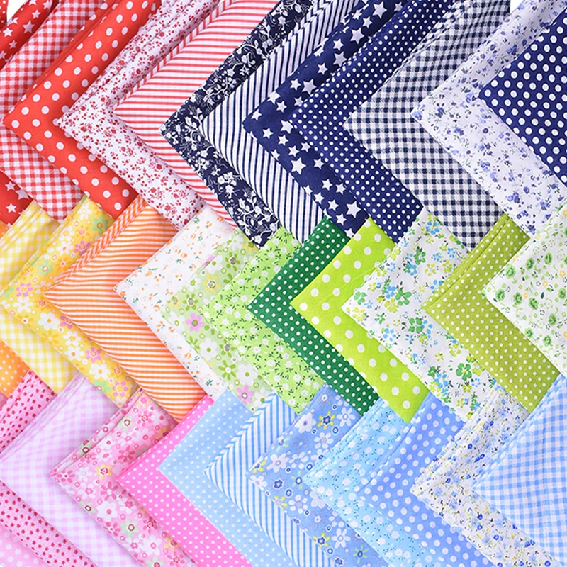 50*50cm Patchwork Flower Printed 100% Cotton Fabrics DIY Sewing Assorted Pattern Cotton Cloths Handmade Needlework Crafts 7pcs
50*50cm Patchwork Flower Printed 100% Cotton Fabrics DIY Sewing Assorted Pattern Cotton Cloths Handmade Needlework Crafts 7pcs