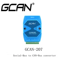 GCAN-207 Converter Gateway Make RS232 Or RS485 Devices Connected To Can Bus Real-Time Data Transmission
GCAN-207 Converter Gateway Make RS232 Or RS485 Devices Connected To Can Bus Real-Time Data Transmission